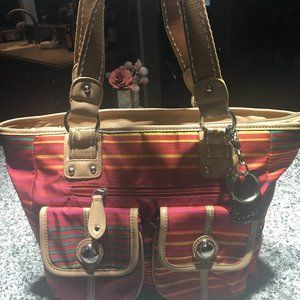 NWT Tyler Roden Colorful Nylon Shoulder Handbag